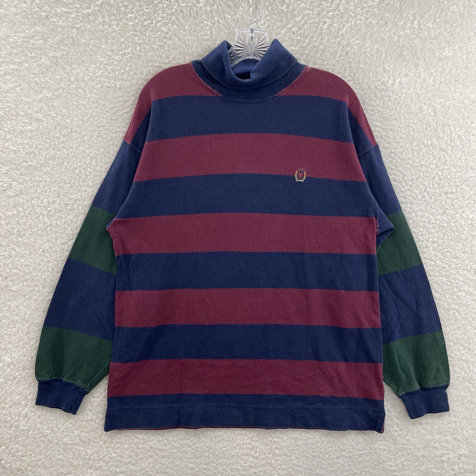 Preppy Turtleneck Sweater Mens 