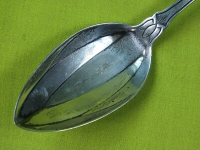 STERLING SILVER ROSE SPOON 18.4 GRAMS ANTIQUE MARKED | eBay