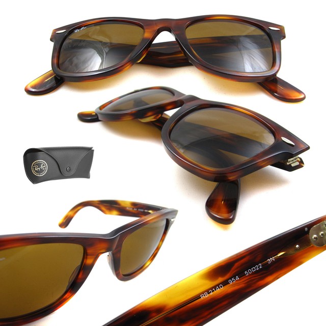 RAY-BAN ORIGINAL WAYFARER RB 2140 (954 B) 50-22-150 ORIGINAL SUNGLASSES for  sale online | eBay