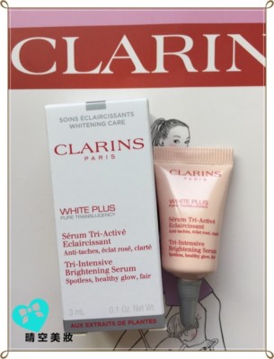 【CLARINS★ホワイトプラス3点セット】 Clarins White Plus Tri-Intensive Brightening Serum 3ml x 5 = 15ml