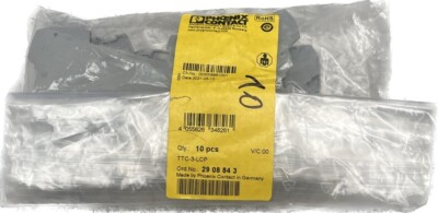 10x Phoenix Contact Deckel 2908843 Typ TTC-3-LCP