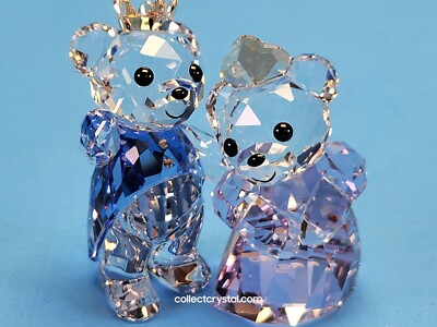 Swarovski Kris Bear Prince and Princess Figurine # 5301569 Mib