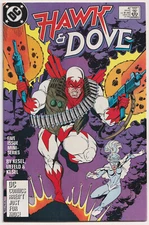 Hawk and Dove 4 NM+ 9.6 DC 1988 Rob Liefeld