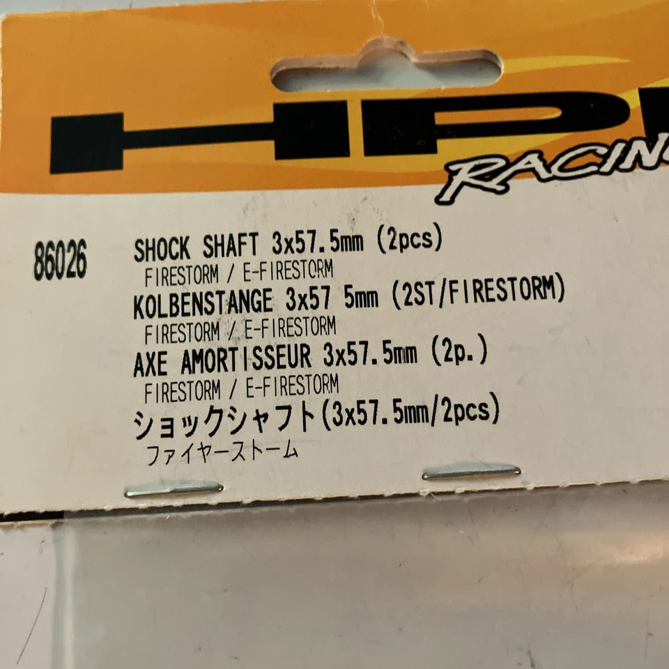 Ejes de choque HPI E-Firestorm 86026 y 86027 Foto 3 de 4