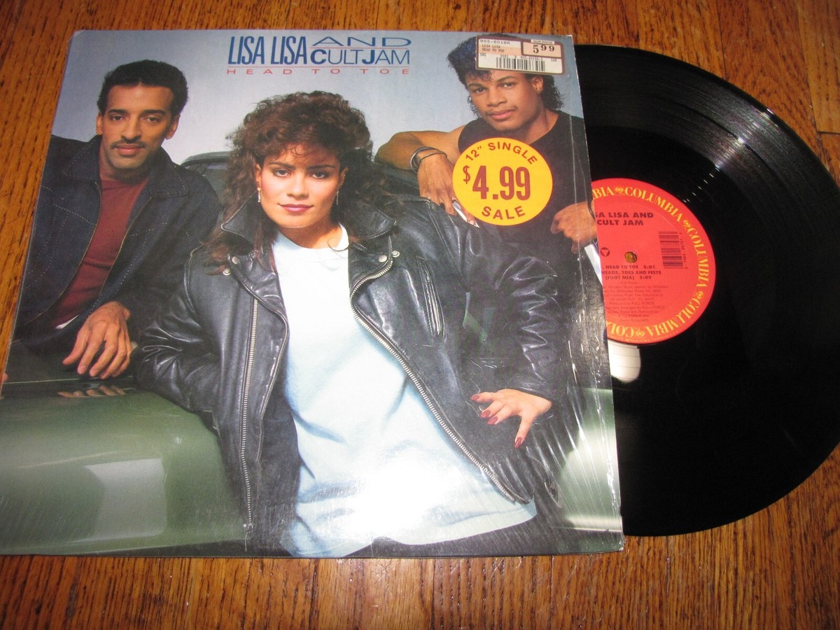 LISA LISA AND CULT JAM - HEAD TO TOE - COLUMBIA RECORDS 12