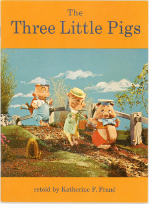 Three Little Pigs - Single View-Master Reel with Story Book - E3021