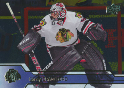 2016-17 Upper Deck SILVER FOIL #290 COREY CRAWFORD - Chicago Blackhawks