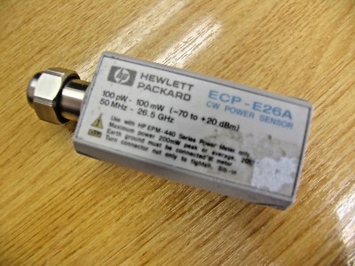 HP Agilent Keysight ECP E26A Leistungssensor, 50 MHz - 26,5 GHz, -70 bis 20 dBm