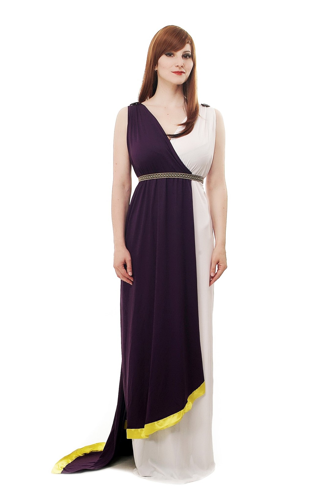 Disfraz de Mujer Vestido Toga Antiguo Sparta Griega Roma Romana Vestimenta L074