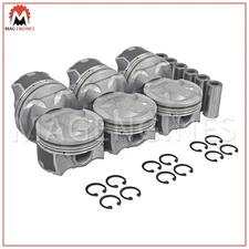 PISTON SET TOYOTA V35A-FTS 24V FOR LAND CRUISER 3.5 LTR (WITHOUT RINGS)