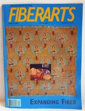 FIBERARTS Magazine Vol. 25 nr 1 lato 1998 Magazyn Tekstyliów Fiber Arts
