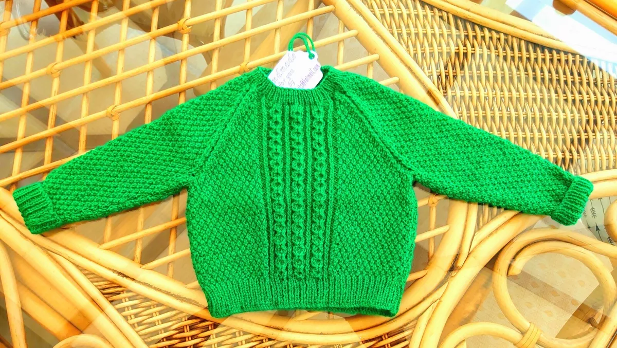 Hand knitted sales baby clothes ebay