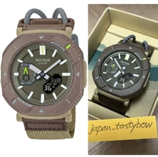 CASIO PRO TREK PRJ-B001B-5JF Hiker Line Bluetooth Solar Analog Digital Watch Men