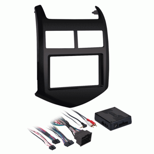 Chevrolet Sonic 2012-2016 Single or Double DIN Stereo Radio Install Dash Kit New - Picture 2 of 3