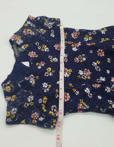 Primark Toddler Size 3-4 Years Blue Dress With Flowers - Picture 7 of 11