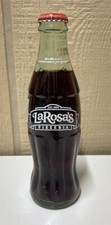 2004 LAROSA'S PIZZERIA CELEBRATES 50 YEARS 8 OUNCE GLASS COCA - COLA BOTTLE