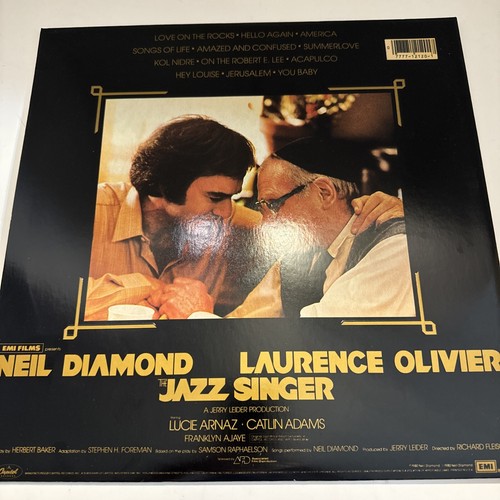 The Jazz Singer - Neil Diamond - Songs from the Motion Picture 1980 - Picture 6 of 11