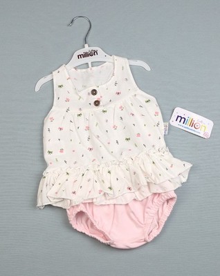 Baby Sommer Kleid mit Höschen