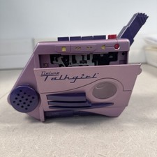 Tiger Deluxe Talkgirl Cassette Player/Recorder Home Alone. Parts.