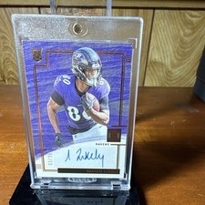 2022 Panini Impeccable Bronze Rookie Isaiah Likely #172 /35 Ravens