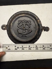 (VT24) Seth Thomas Mantle Clock Back Door/Closure Pan - 5-1/4 inches