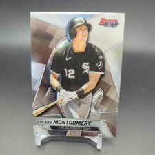 Colson Montgomery 2025 Bowman's Best #TP-4 White Sox Refractor Prospect RC