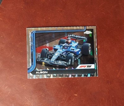 2025 F1 Topps Chrome Logofractor Alexander Albon #89 SSP SP Williams Team Car