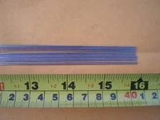 50 PCS. STAINLESS STEEL STRAIGHT LURE SHAFT WIRE FORM .031 X 16" INCHES LONG