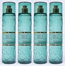 4 Bath Body Works LOST IN SANTAL Fragrance Mist Body Spray 8 oz