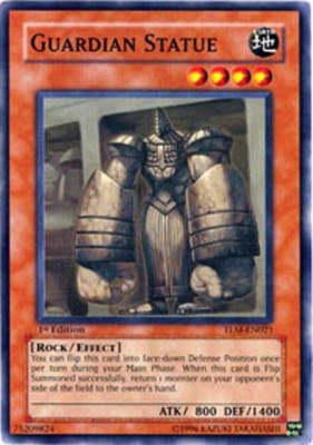 Guardian Statue - TLM-EN021 - Common - 1st Edition - Damaged