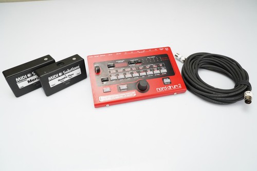 Nord Drum 2 Modeling Drum Synthesizer & Midi Solutions Qaudra Thru Merger #55374 - Bild 11 von 11