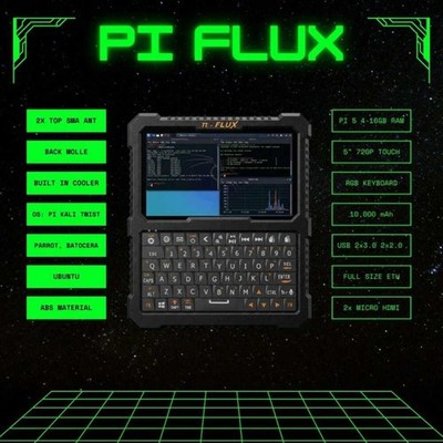 Pi Flux (eBay)   The Next Evolution in Portable Raspberry Pi Computing