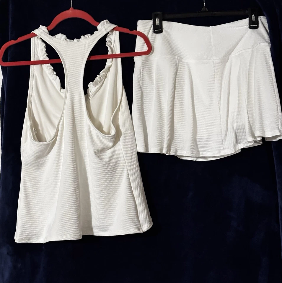 Beach House Swim White 3 Piece Set Resort Wear Bathing Suit - Image 2 of 4