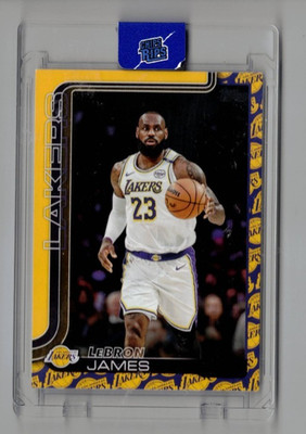 2025-26 Topps Basketball Lebron James Team Logo Case Hit SSP Lakers #150 RARE