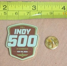 2024 Indy 500 Event 108th Running Gainsbridge May 25 Collectors Lapel Pin
