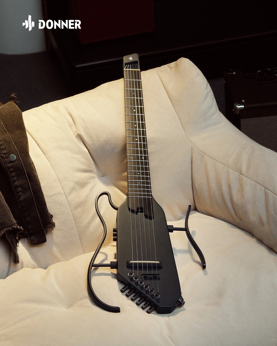 🎸 Donner HUSH C Acoustic-Electric Nylon-String Travel Guitar | eBay