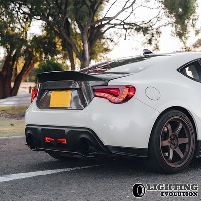 Red LED Tail Lights w/Animation For 2013-2020 Subaru BRZ/Scion FR-S/Toyota 86