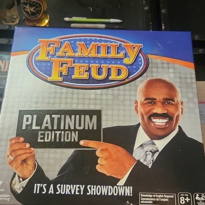 Cardinal Family Feud Platinum Edition Board Game, Movie & TV, Strike Indicator, 