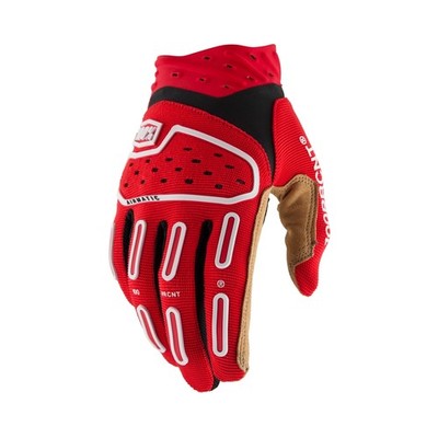 100% 10041-00011 Armatic 2 Gloves Sm Red/Black