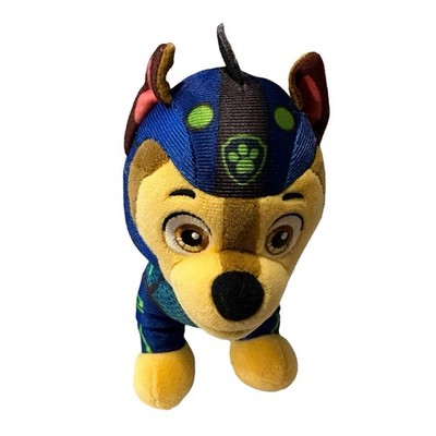 Paw Patrol Aqua Pups Chase 8'' Plush Toy Stuffed Animal Nickelodeon Spin master