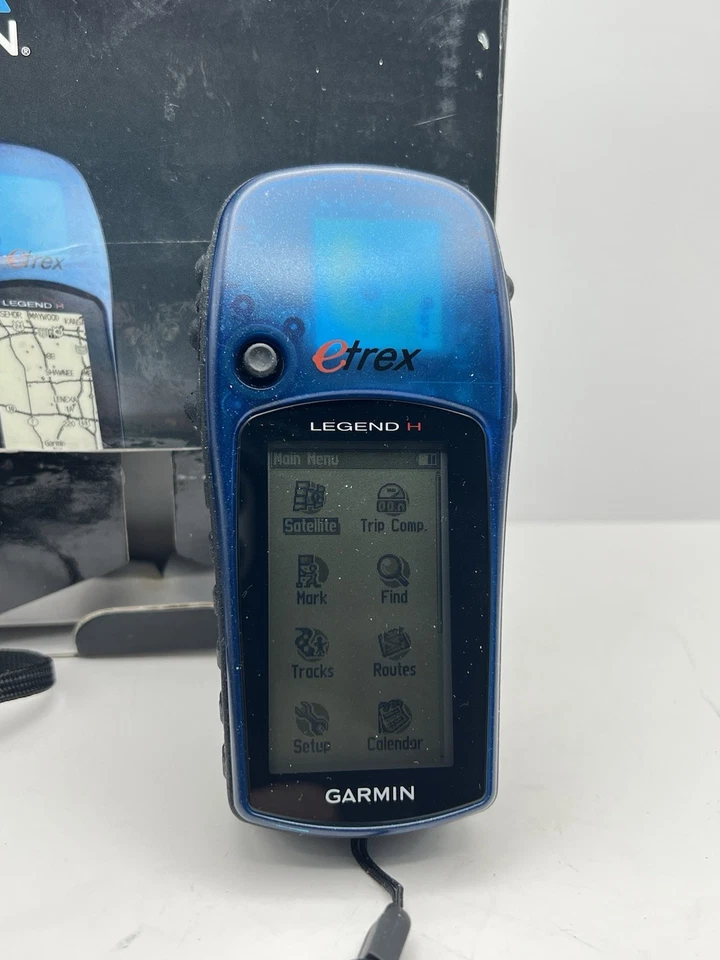 Garmin eTrex Legend H Rugged, High Sensitivity Handheld GPS Cord Screen Great - Image 2 of 4