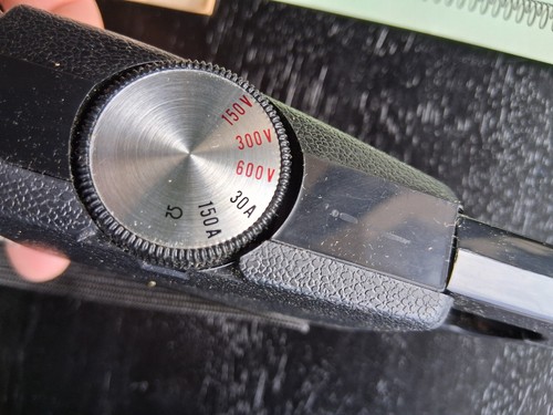 Sperry AWS Snap 6 Multimeter/Clamp on Ammeter w/ Case & Probes OHM 600 in box - Picture 12 of 18