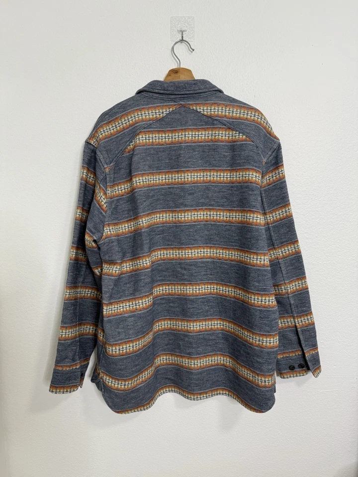 Pendleton Doublesoft Striped Driftwood Button Up - Image 4 of 4