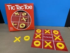 Vintage 1978 Pressman Tic Tac Toe Classic Game of X's and O's Complete
