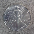 1986 BU American .999 Silver Eagle (003) — photo 1