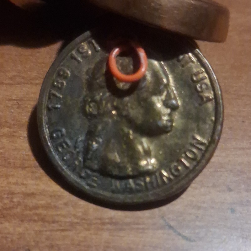 George Washington 1st Presidential Coin Token Medallion 1789-1797