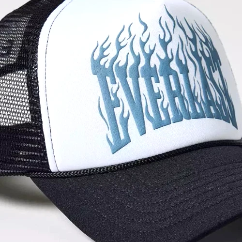 Everlast X Coney Island Picnic Gris Llama Logo Camionero Gorra Snapback Malla Nuevo Foto 3 de 4