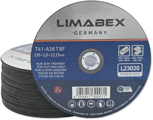 25x PRITEX Schruppscheiben 125x6,0 Mm – Für Edelstahl, Kupfer, Messing & Mehr – Geprüft Nach EN12413