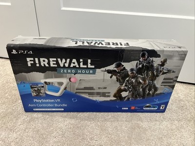 FIREWALL ZERO HOUR PSVR + PS4 or PS5 PLAYSTATION 4 OR 5 VR AIM CONTROLLER BUNDLE