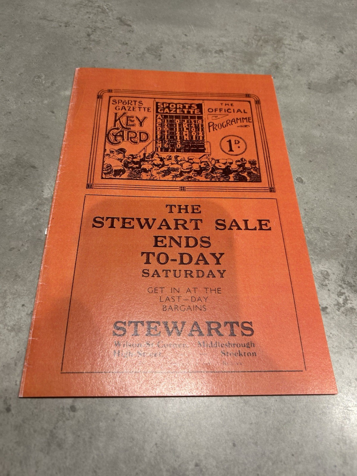Scarce Middlesbrough V Liverpool Football Programme April 19th 1924 for sale on Ebay